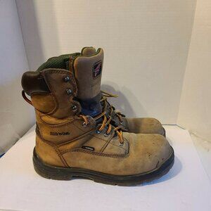 Red Wing 8" King Toe Work Boots Size 11.5 # 1444 Leather Waterproof Thinsulate